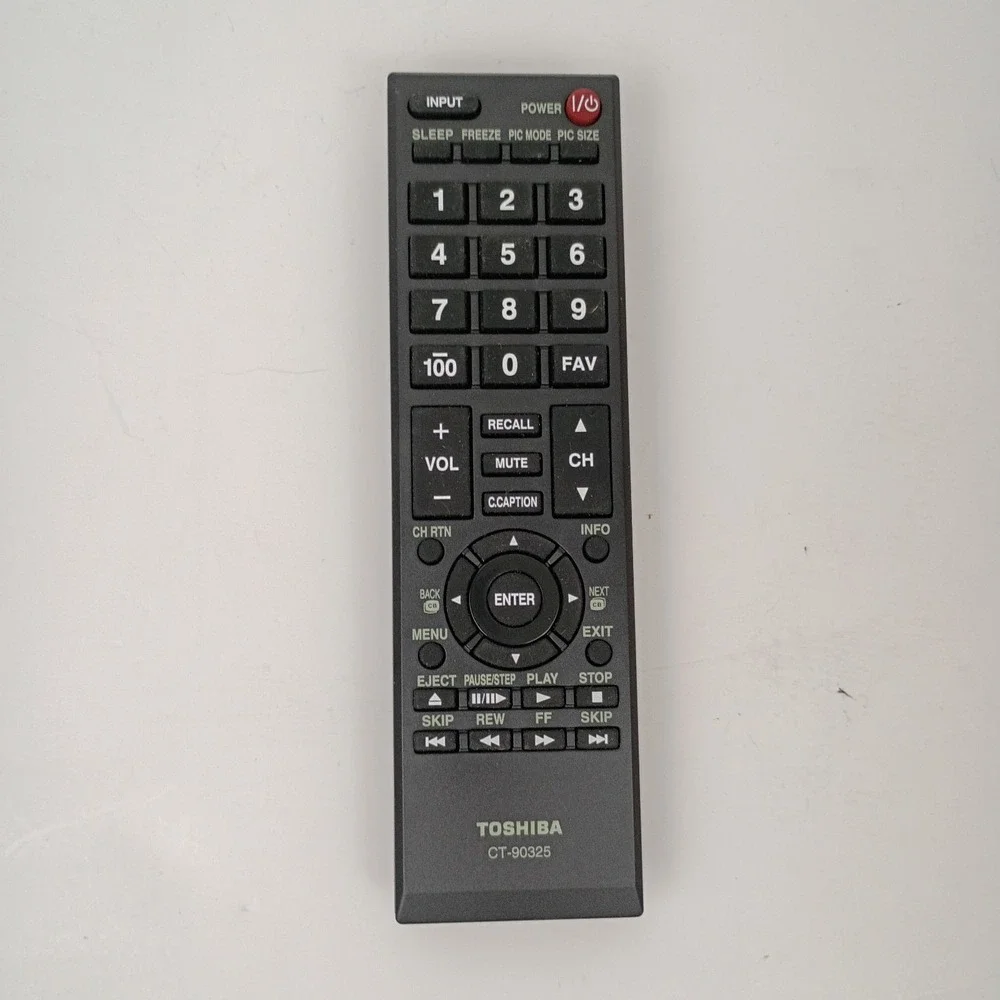 Original Toshiba CT-90325 LCDTV Remote Control - Tested Working